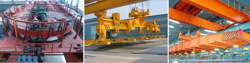 Double girder overhead crane with haning beam (paralleling with the beam)02