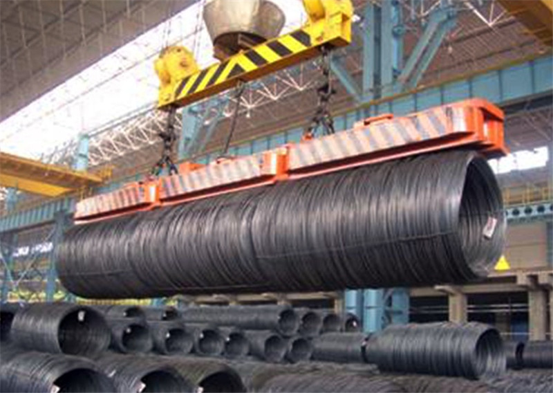 QL model double girder overhead crane with rotating elecromagnetic hanging beam (1)