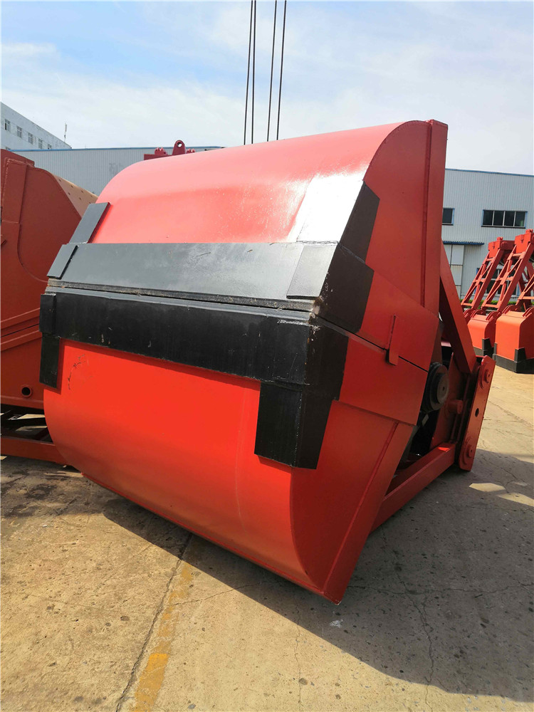 2CBM Q345 Q235 Grab Bucket Crane Spare Parts Electric Motor Grab (2)