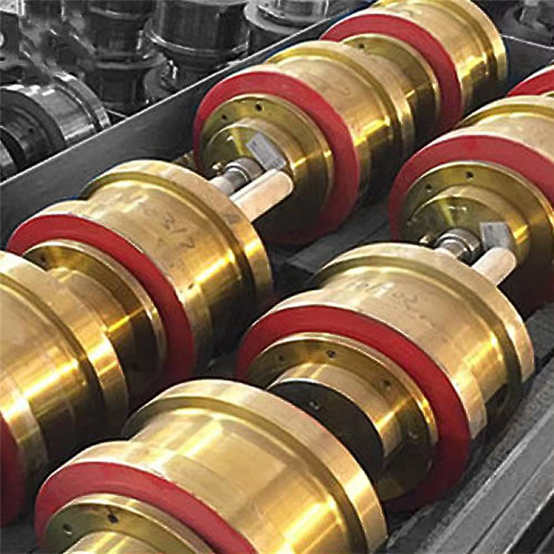 Forged mobile crane rail steel wheel (2)