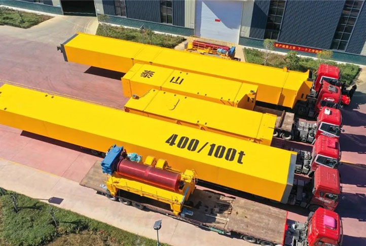 400T new double beam crane