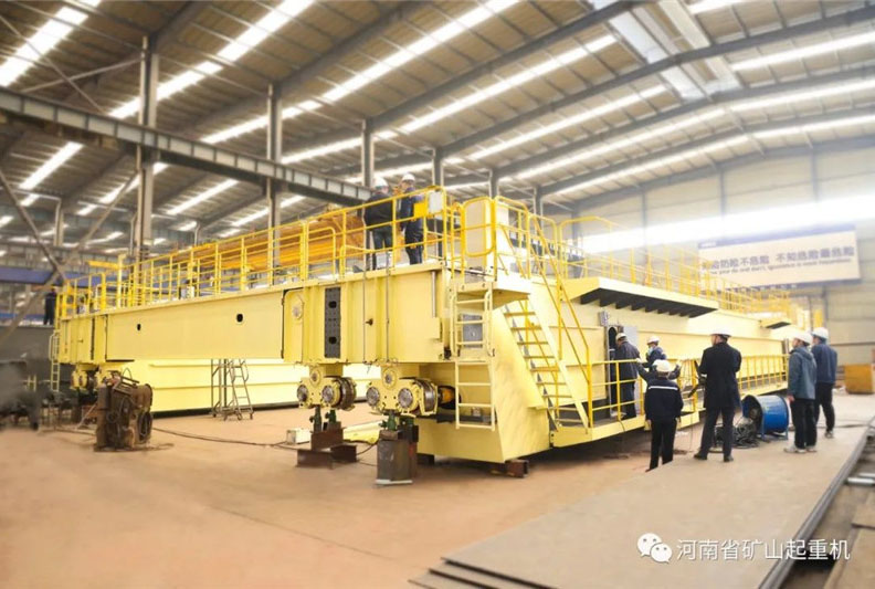 160t metallurgical casting bridge crane
