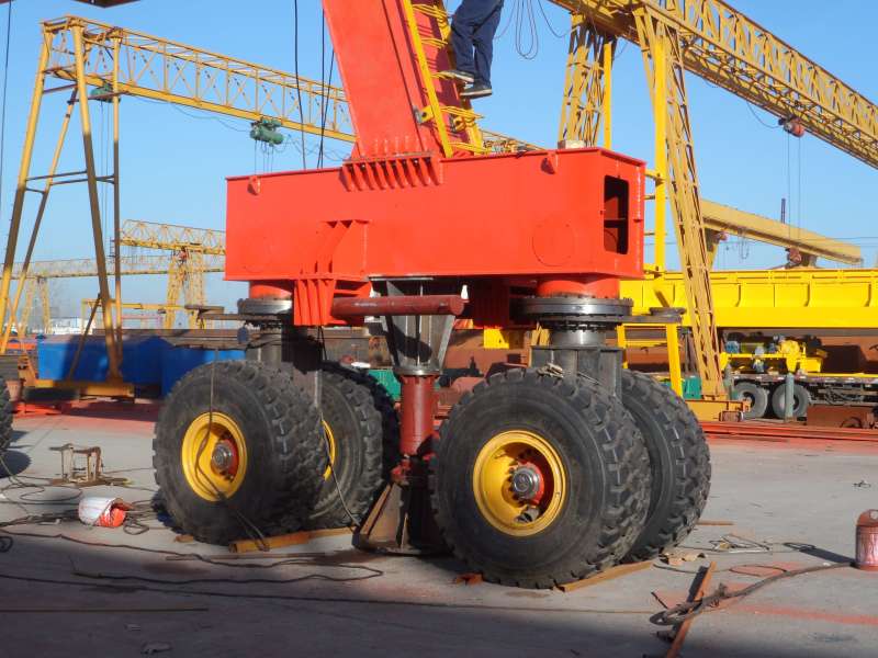 Type A tire crane