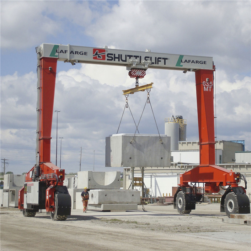 Rubber tyre gantry crane (4)