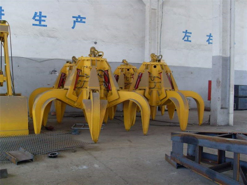 Electric Hydraulic Mutivable Double Disc Grab Bucket (6)
