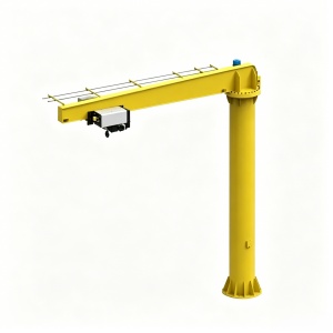 Floor column jib crane