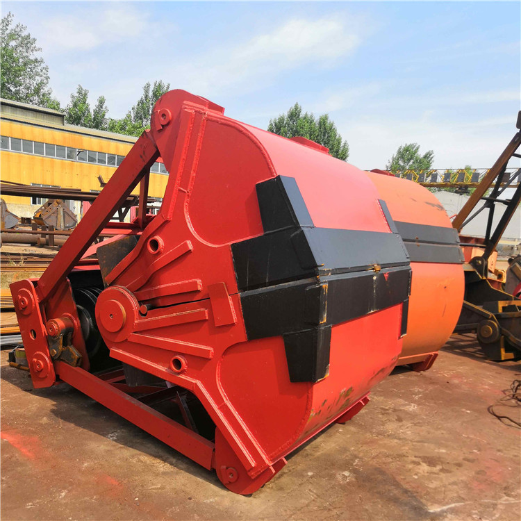 6-12cbm Remote Control Grab Bucket Cargo Grapple (2)