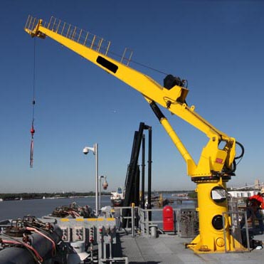 Electro-hydraulic fixed boom marine deck crane (3)