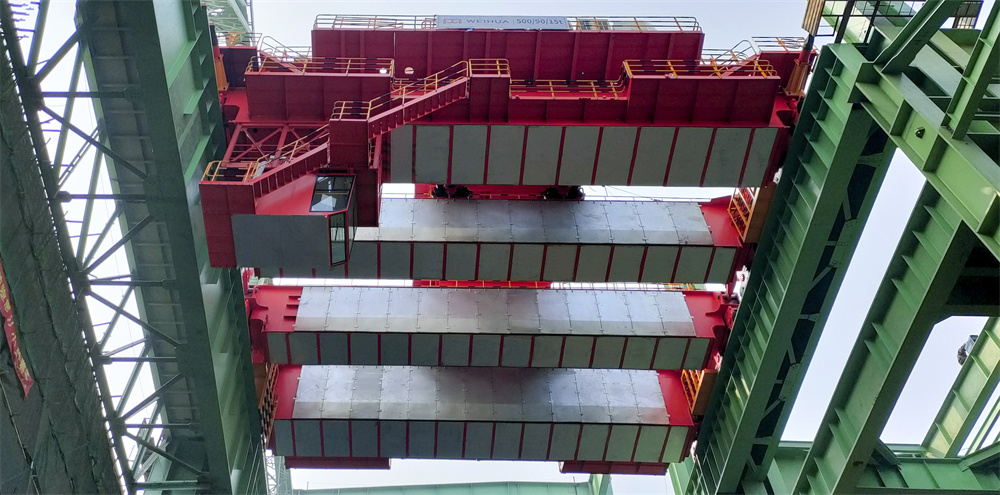 KORIG CRANES Large Tonnage Casting Crane Project Put into Operation