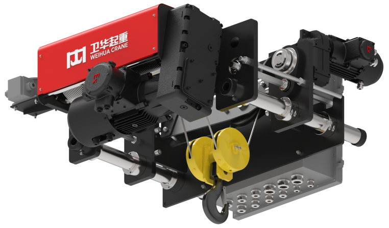 KORIG CRANES New Safety Explosion-Proof Wire Rope Electric Hoist